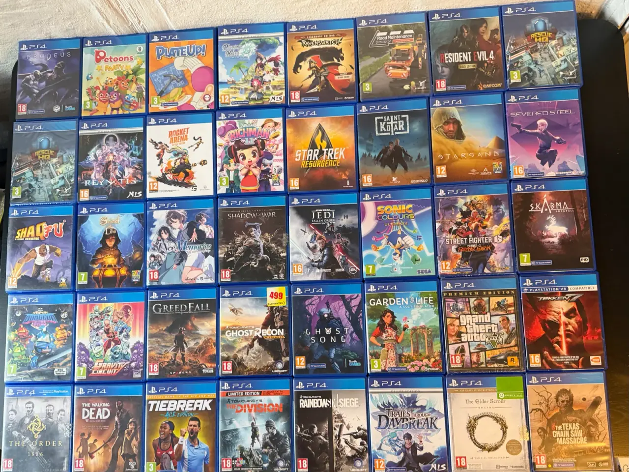 Billede 7 - Over 150 PlayStation 4 / PS4 spil til separate pri