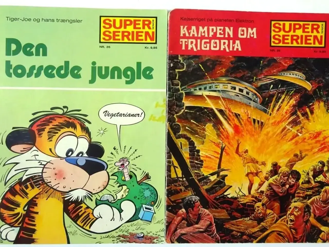 Billede 9 - Tegneserier. 14 stk. Store