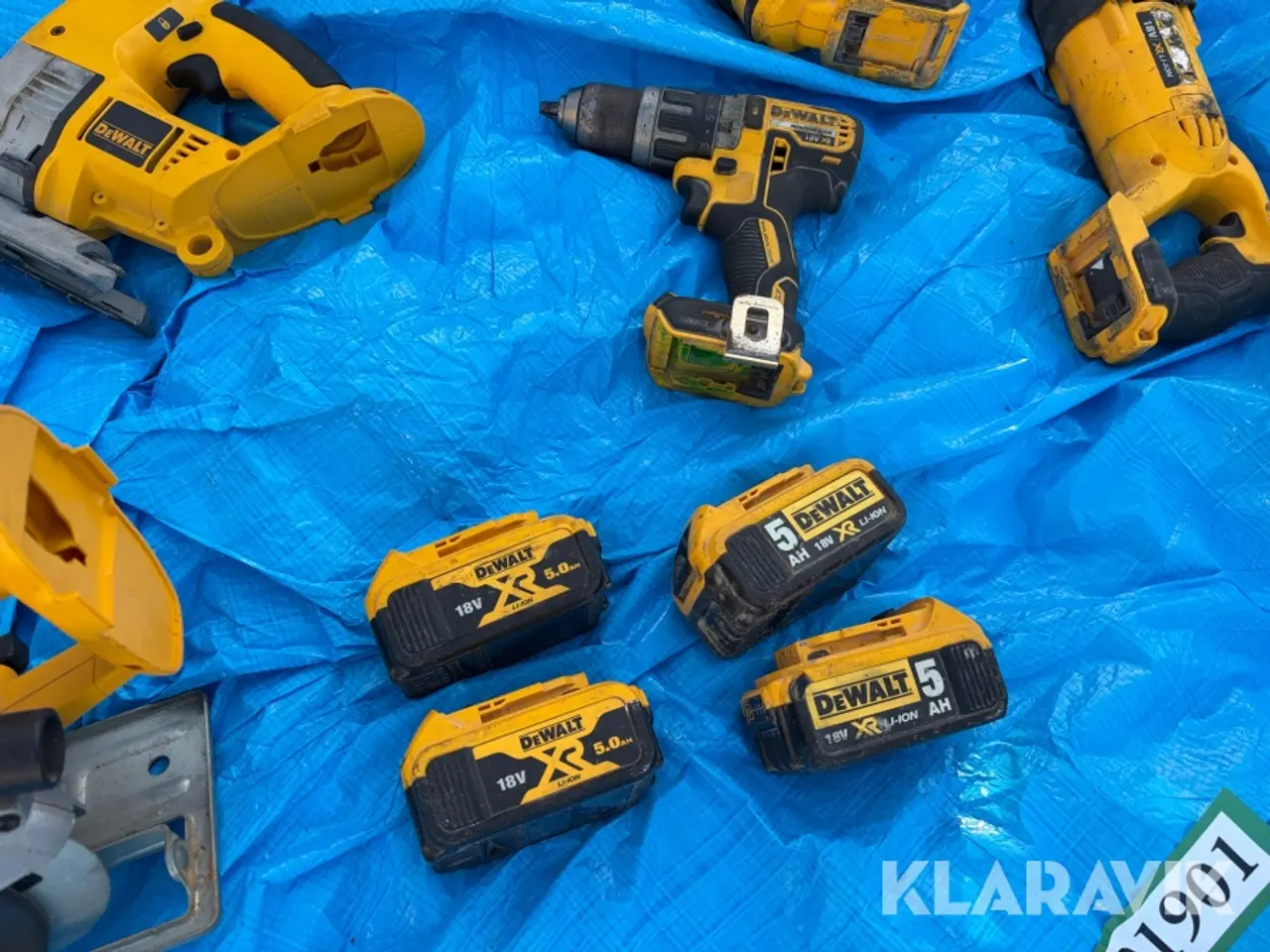 Billede 3 - Håndværktøj Dewalt blandet lot 16 styk