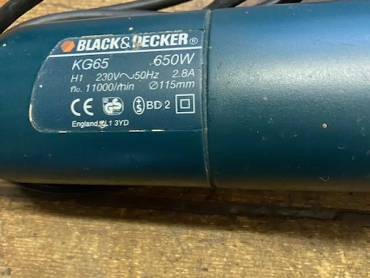 Billede 4 - Vinkelsliber   BLACKS DECKER