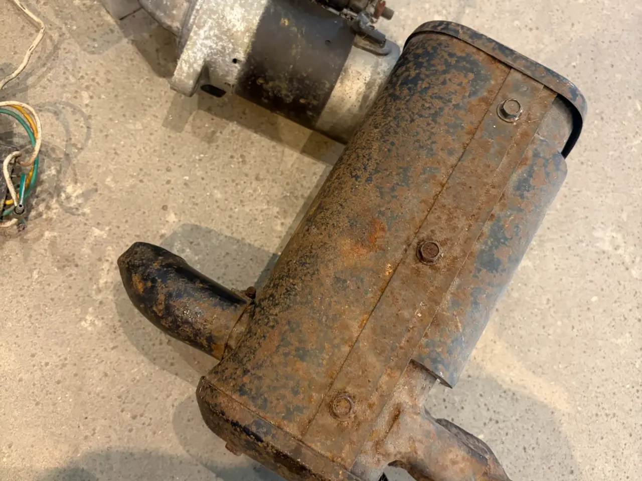 Billede 3 - Defekte Yanmar L100 AE til reservedele.