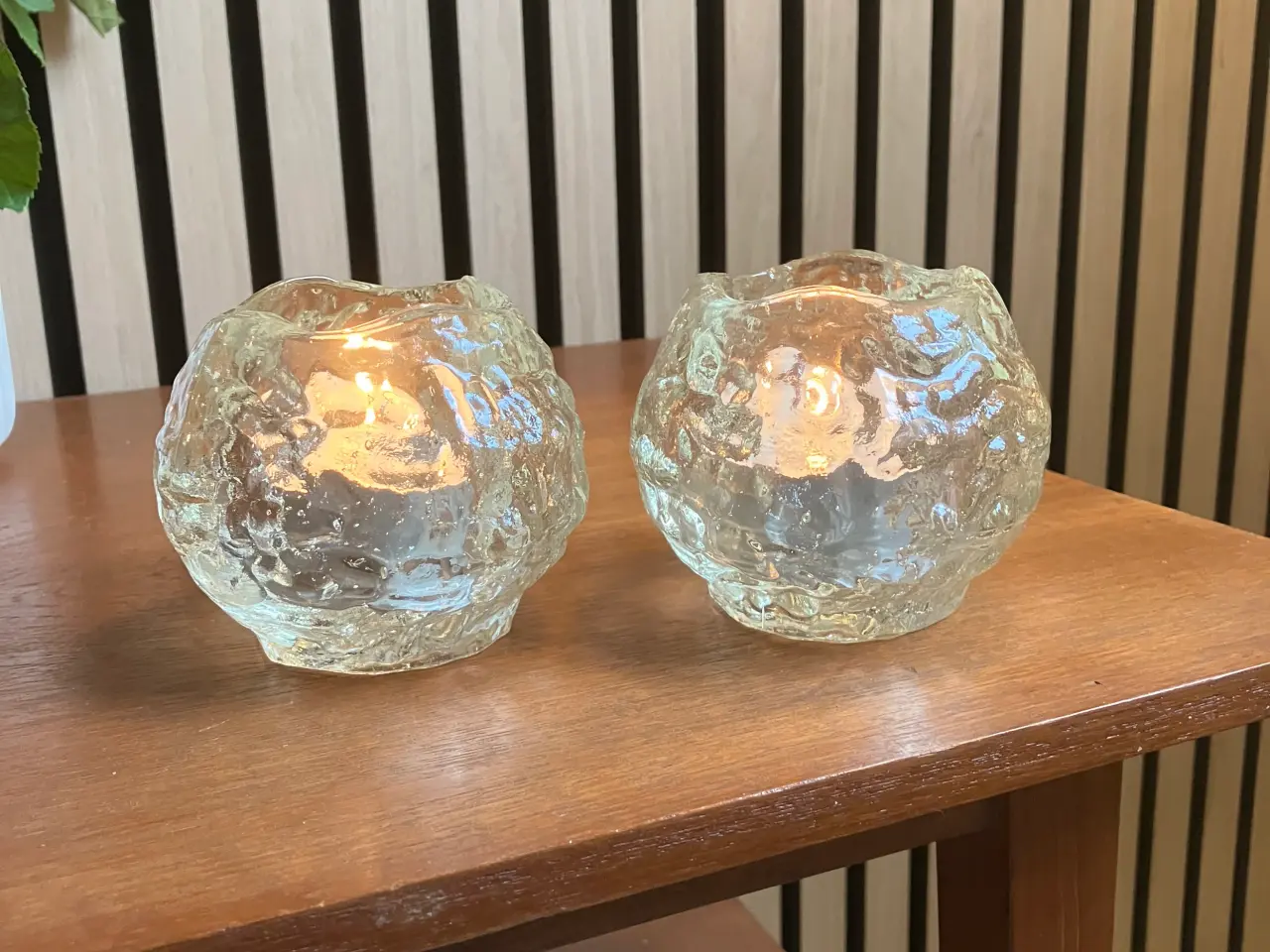 Billede 2 - Kosta Boda Snowball lysestager