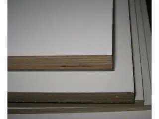 Plade 12x1500x3000mm Hvid/Hvid Multiwall
