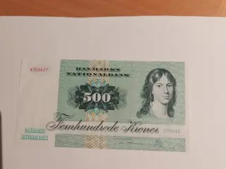 Firben 🦎 fra 1988. 500 kr