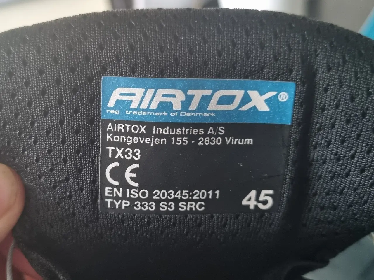 Billede 3 - Airtox sikkerhedssko str. 45 NYE