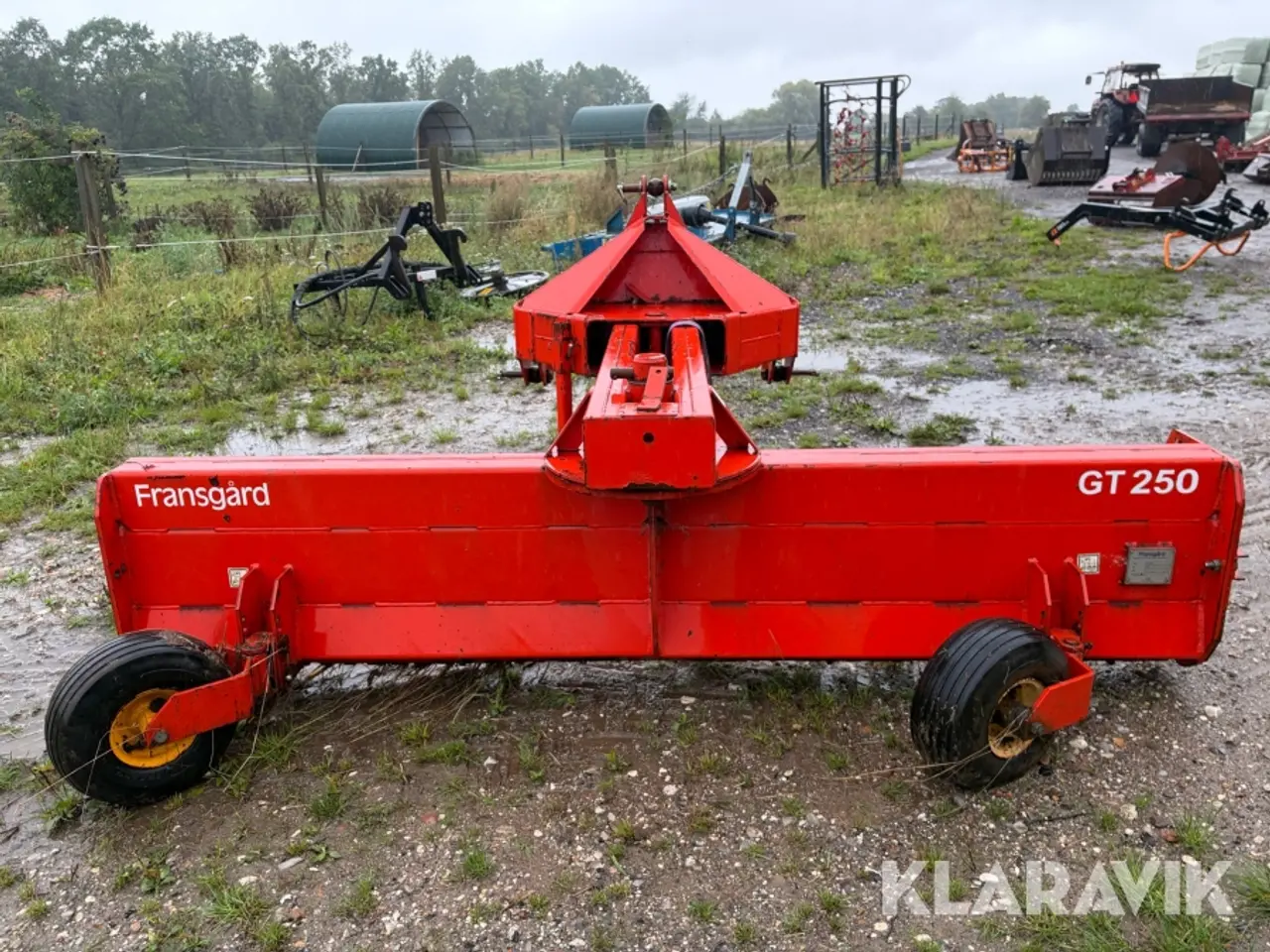 Billede 2 - Vejhøvl / planerskraber Fransgård GT 250 - 3-punkt ophæng