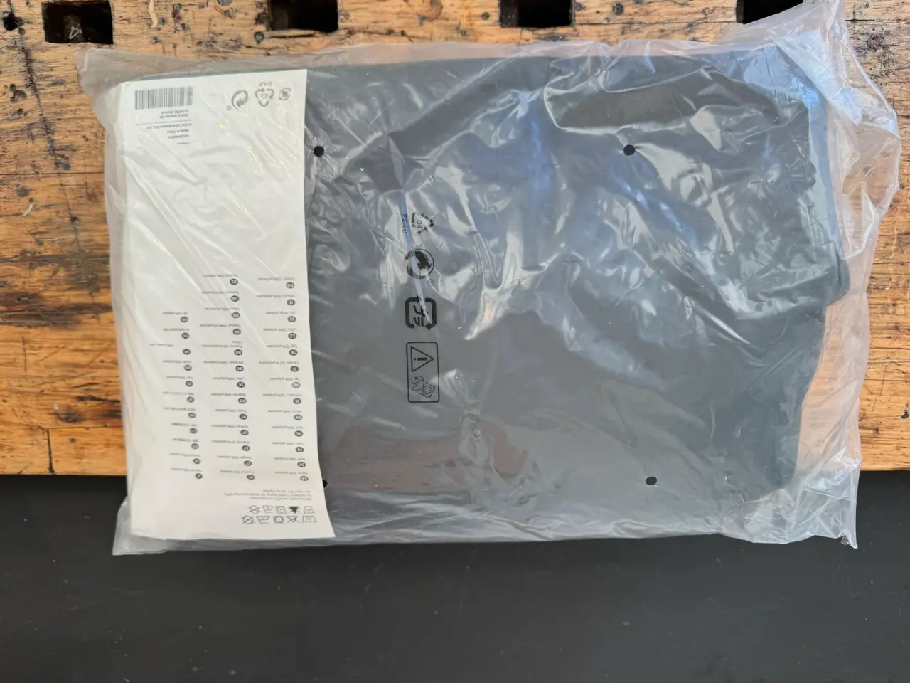 Billede 2 - IKEA LINDÖJA parasoldug Ø300cm, grå (udgået farve)