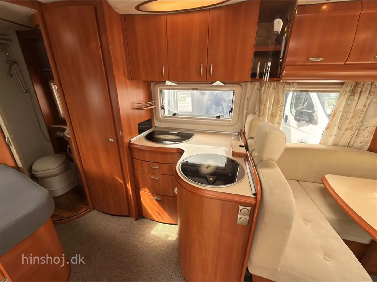 Billede 9 - 2008 - Hobby Toscana Exclusive 650 FLC Autocamper med lav fransk dobbeltseng fra Hinshøj Caravan