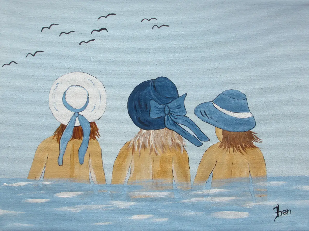 Billede 1 - ACRYL-MALERI nr. 39