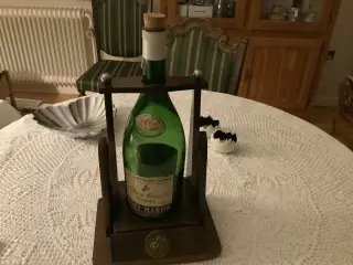 Original træ stativ til Cognac flaske