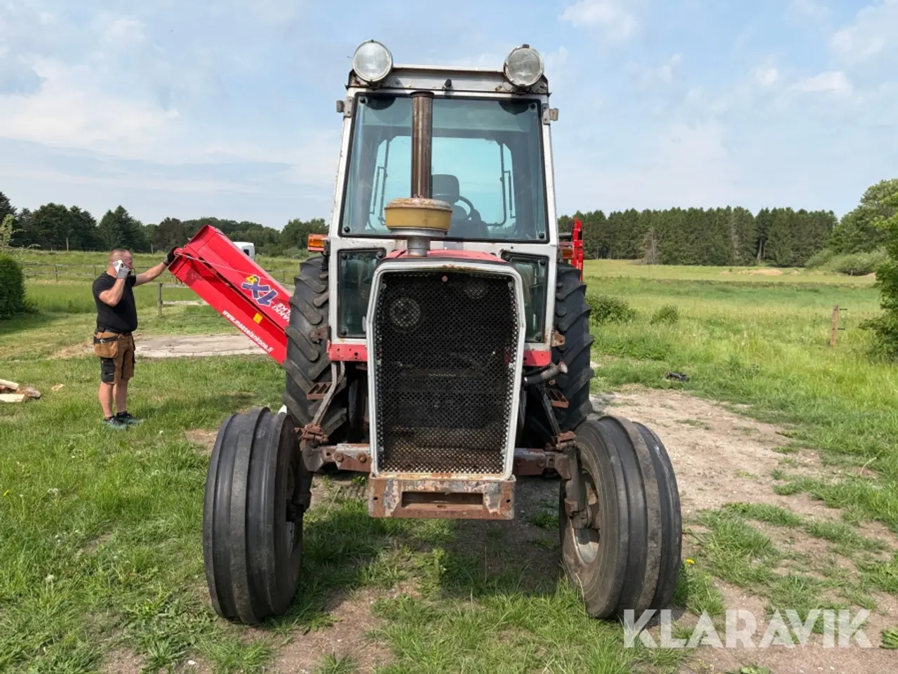 Billede 2 - Veterantraktor Massey Ferguson 690