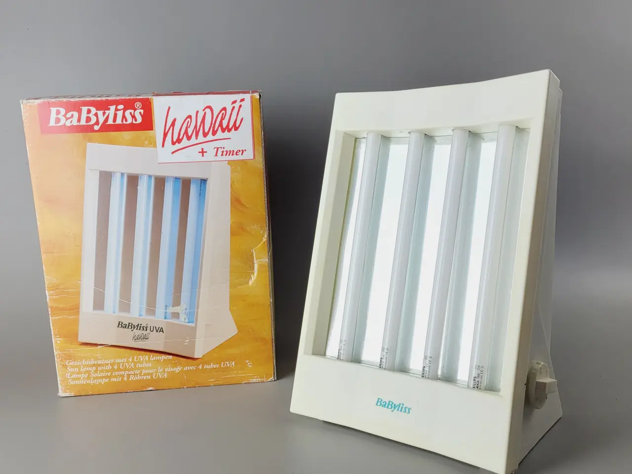 Billede 1 - ⭐️- Ansigtssol BaByliss Hawaii + Timer Solarium