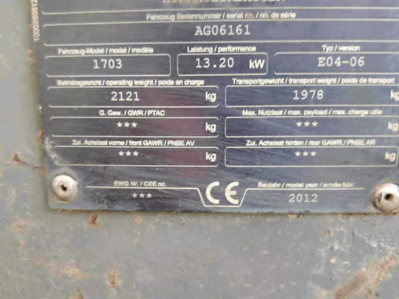 Billede 4 - wacker neuson minigraver 2012 1703 model