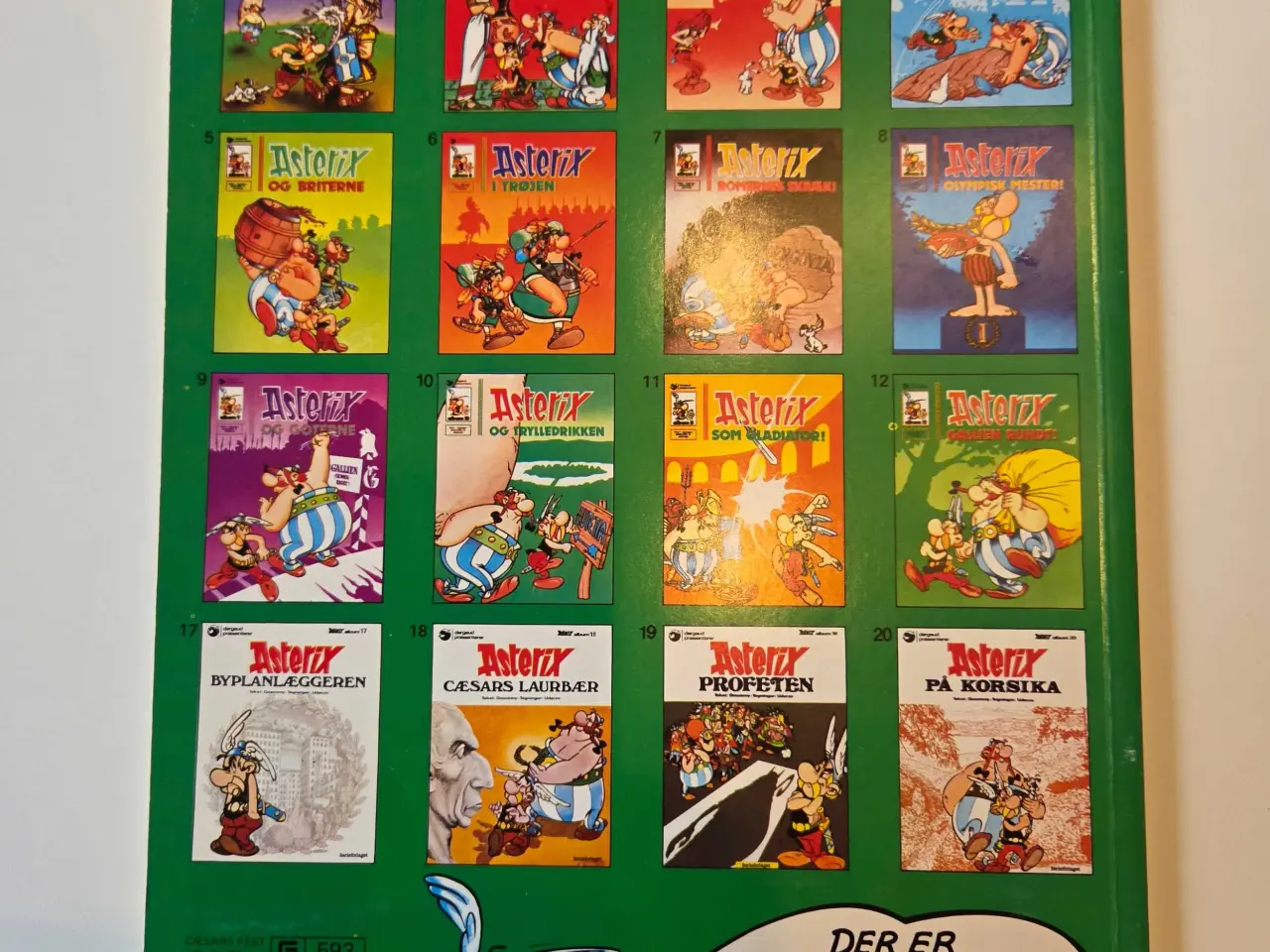 Billede 2 - Asterix. Sejren over Cæsar. 1. udgave og oplag 