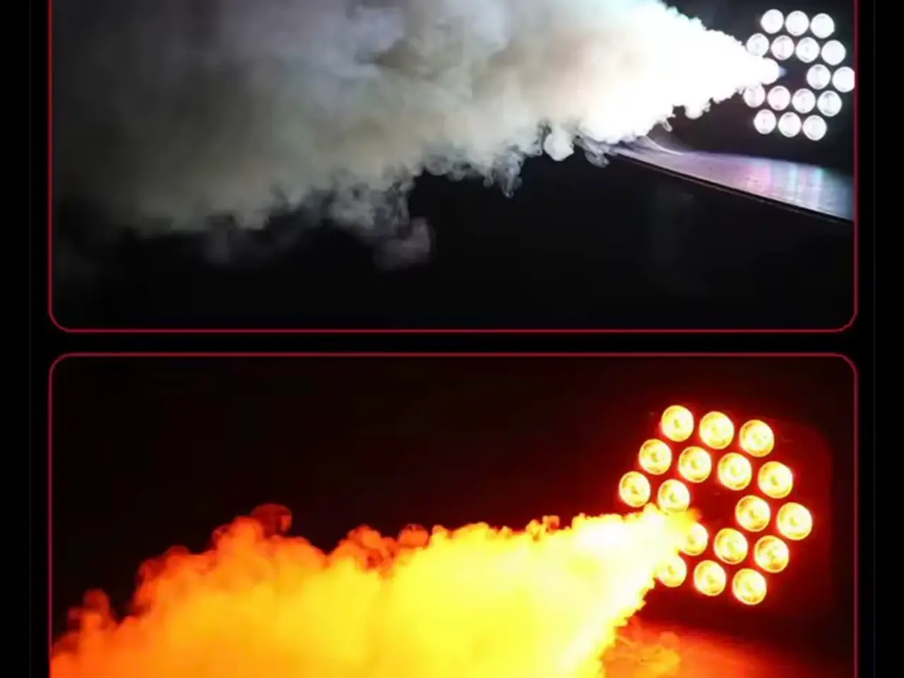 Billede 1 - Røgmaskine med 18 LED, Laser og 5L væske