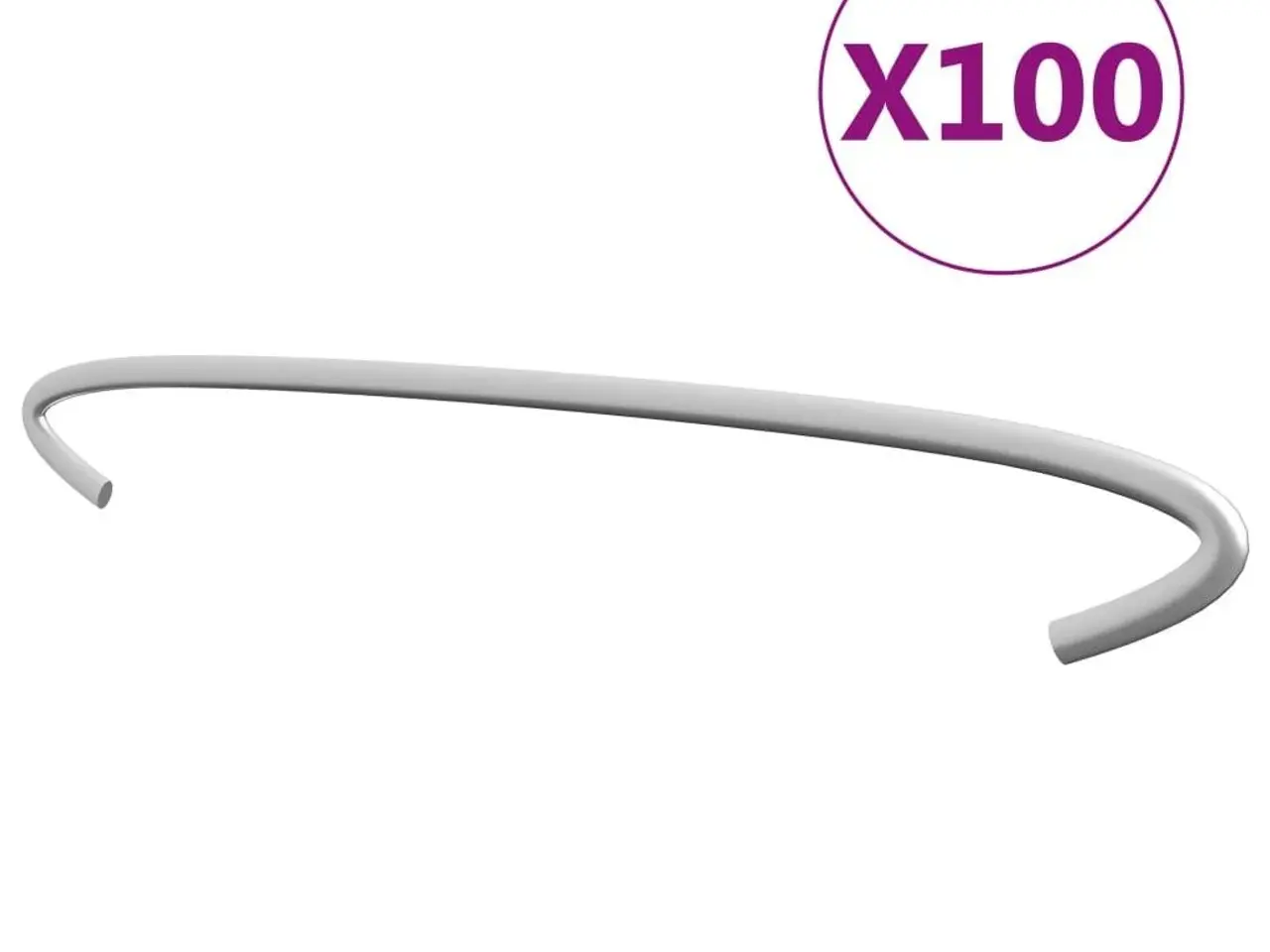 Billede 1 - Gabionkroge - 100 stk. galvaniseret stål, 30 cm