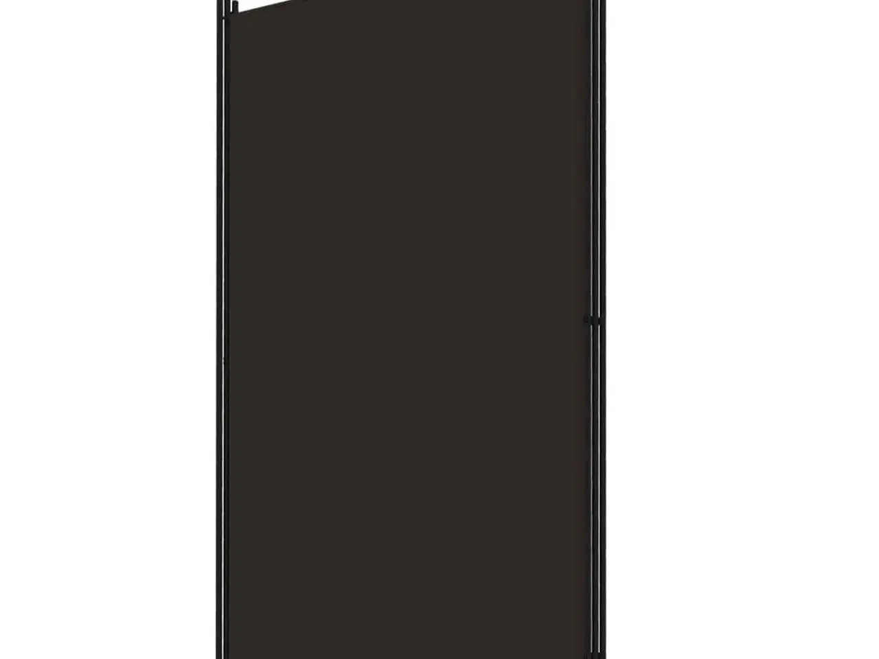 Billede 3 - Rumdeler med 3 paneler - 260 × 180 cm, brun