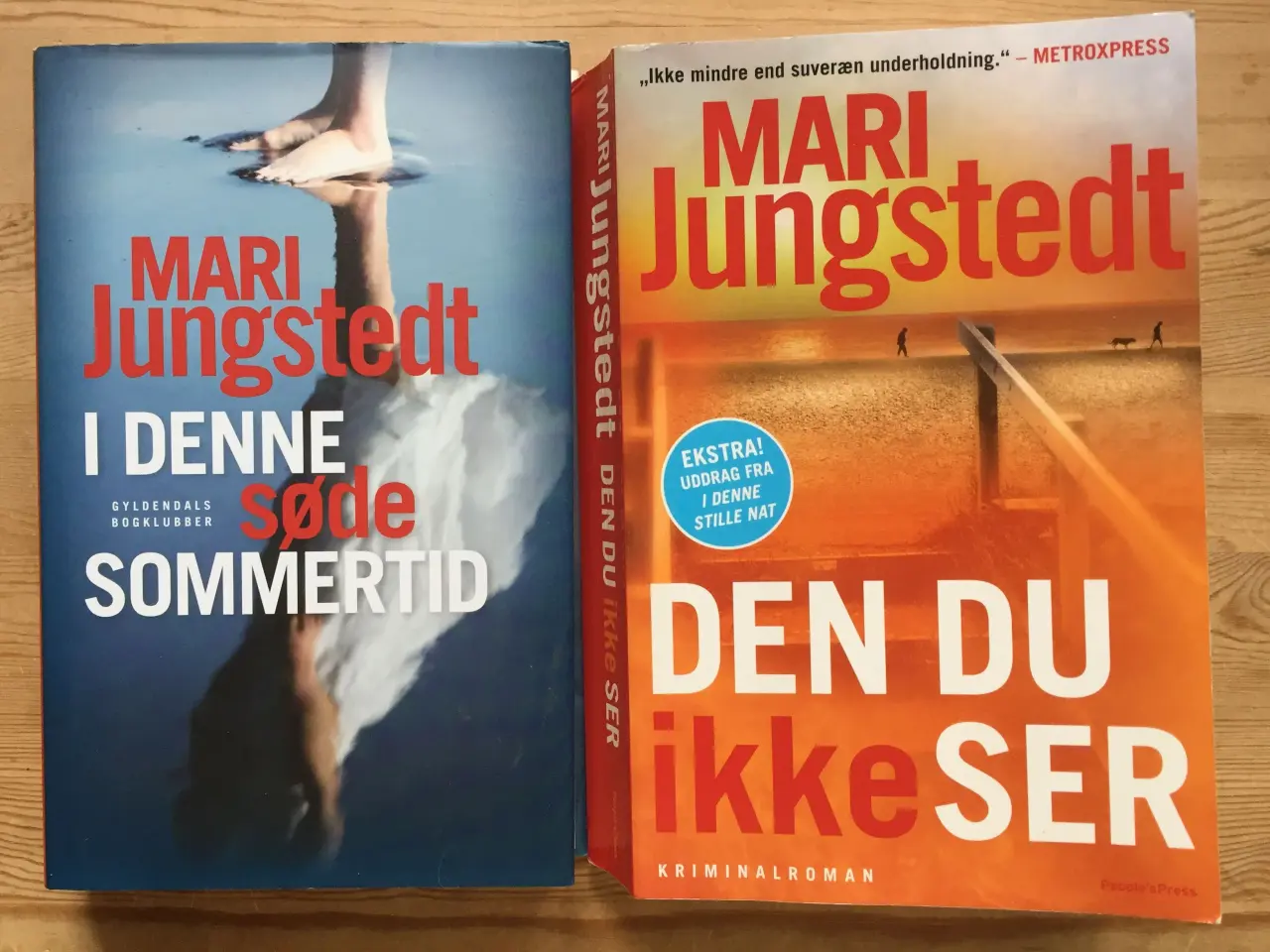 Billede 1 - TILBUD: Mari Jungstedt, 6 bøger, 50 kr. pr. stk.