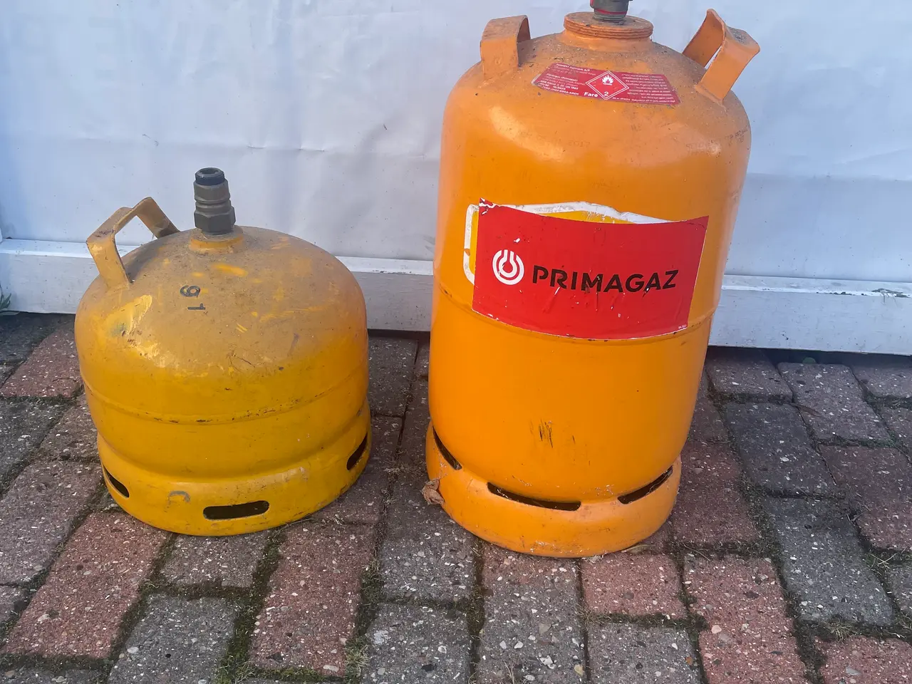 Billede 1 - 2 stk. gasflasker
