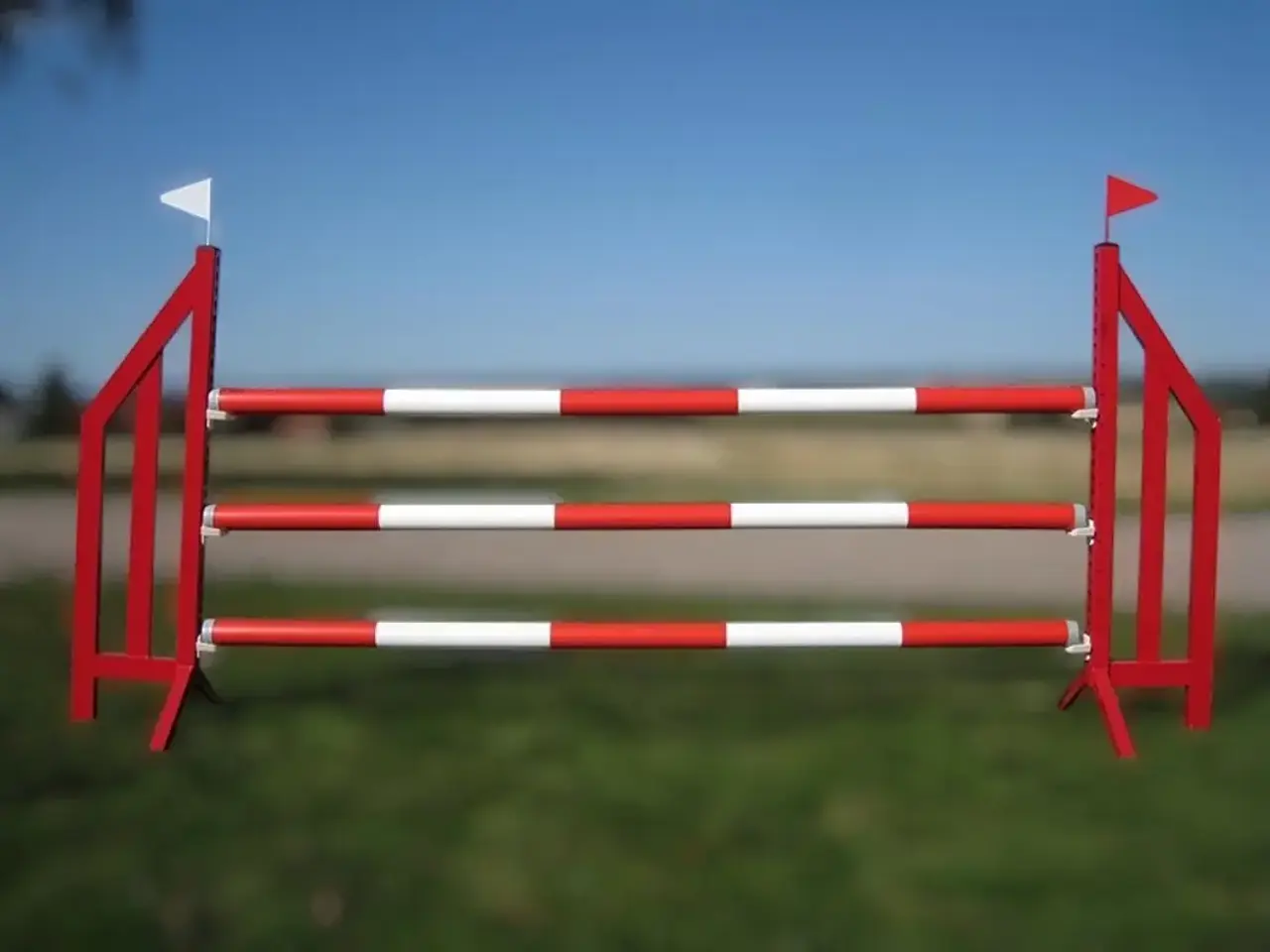 Billede 1 - Komplet Aluspring Lodret Rød