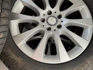 Vinterdæk på org. Mercedes ML fælge