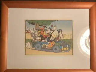 DISNEY -on camping, i træramme