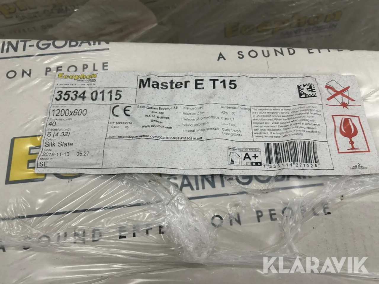Billede 9 - Ecophon Master T15 16 pakker 69m2