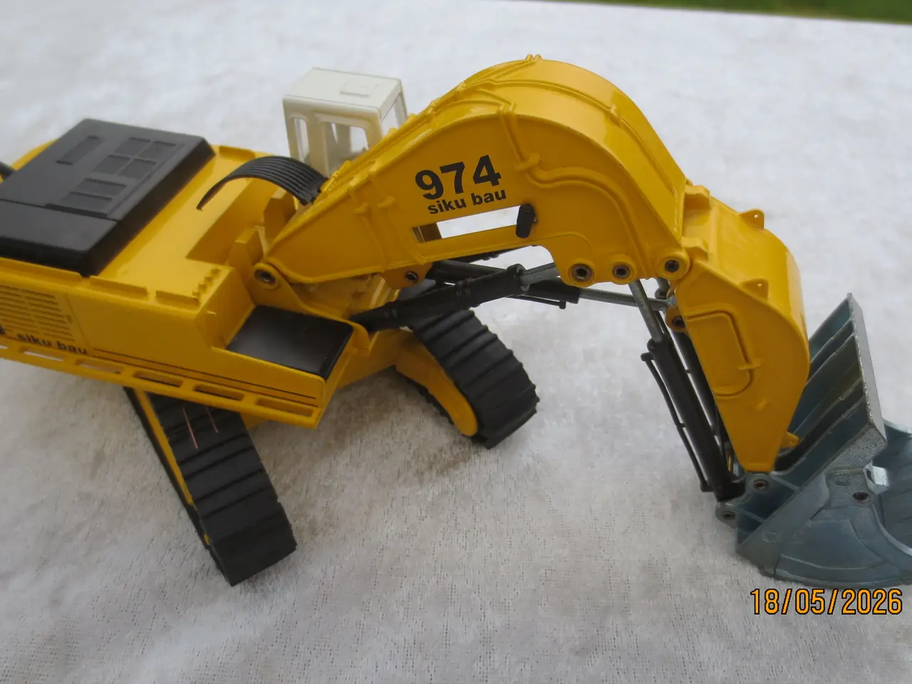 Billede 7 - 2 stk Modeltraktor Entreprenør maskiner O&K