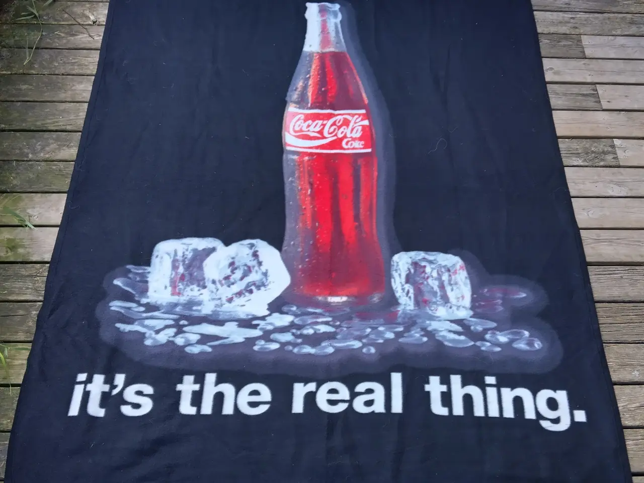 Billede 1 - Coca Cola Fleece Tæppe