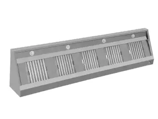 Industriemfang uden motor – 3000 x 700 x 400 mm