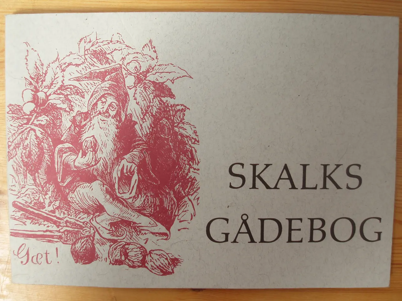 Billede 1 - Skalks Gådebog