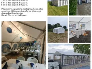 Partytelt udlejning
