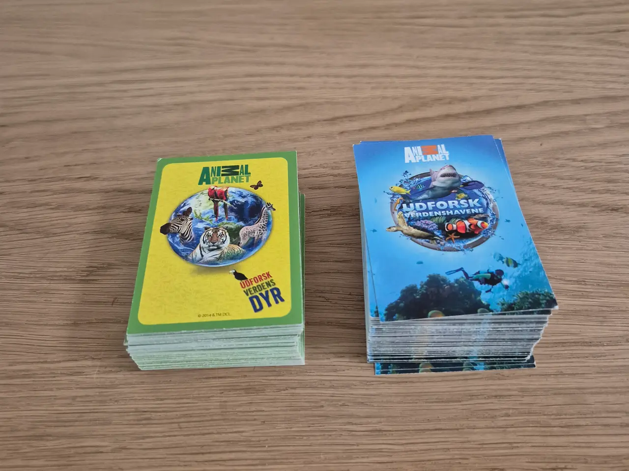 Billede 2 - Samlekort 187 stk Animal Planet, 