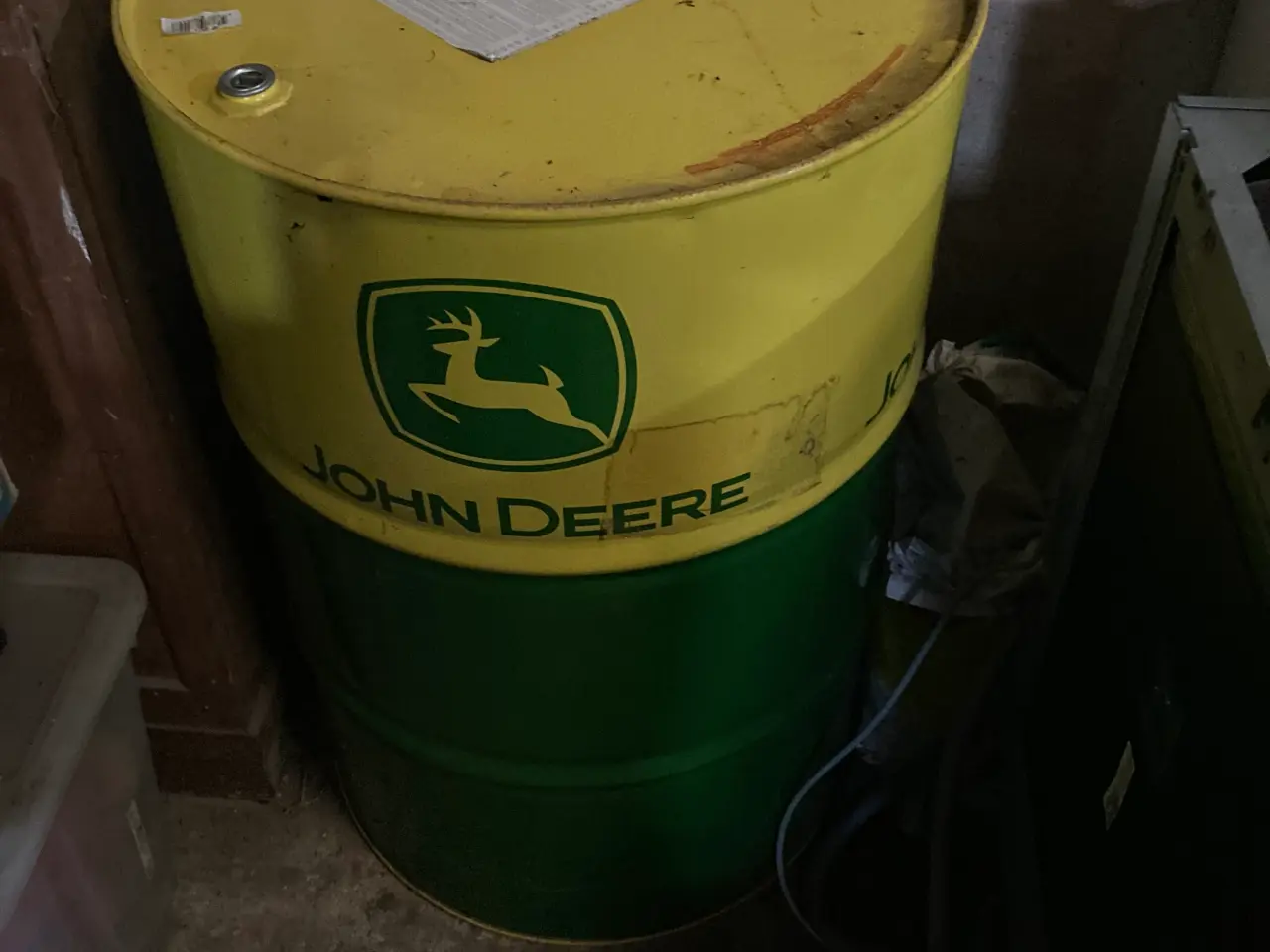 Billede 1 - John Deere 200 liters olietønde