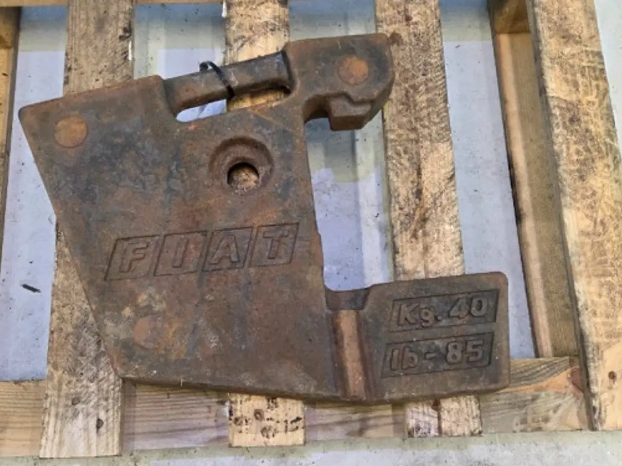 Billede 3 - Fiat 780 Frontvægt