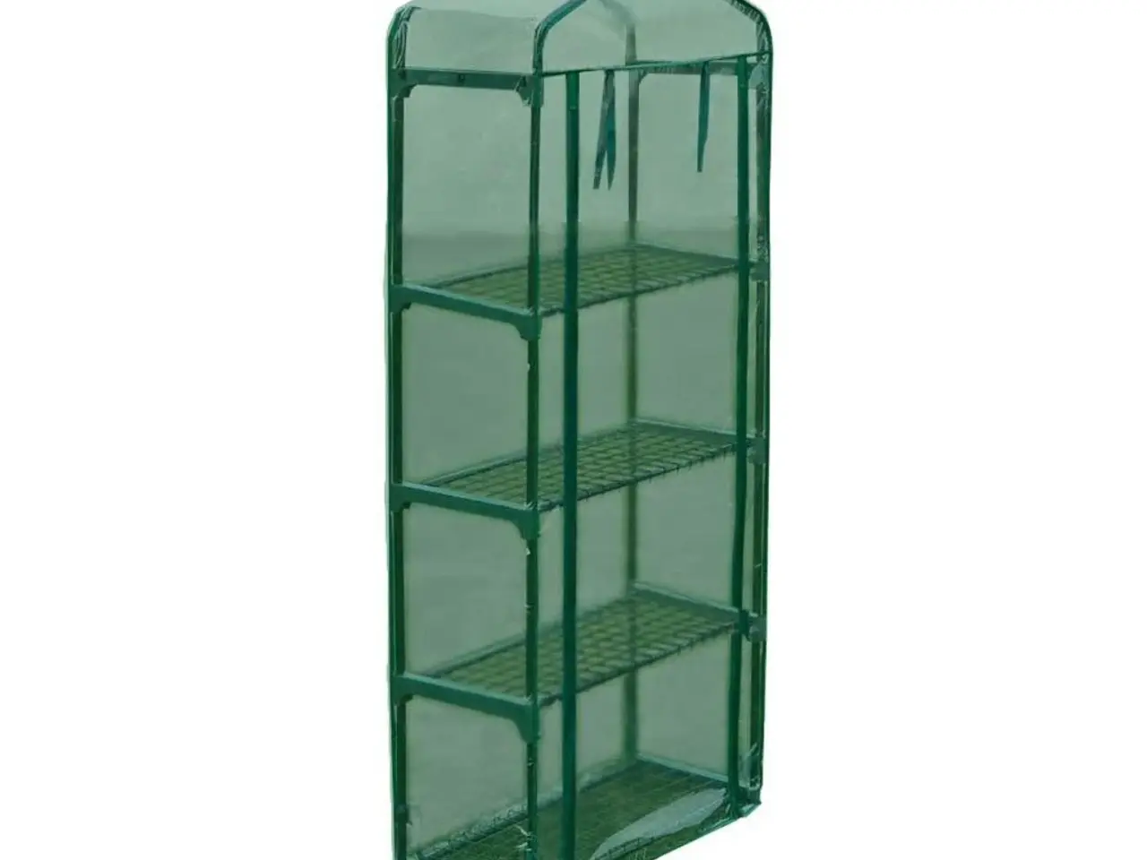 Billede 2 - Drivhus med 4 hylder - 69 x 32 x 160 cm