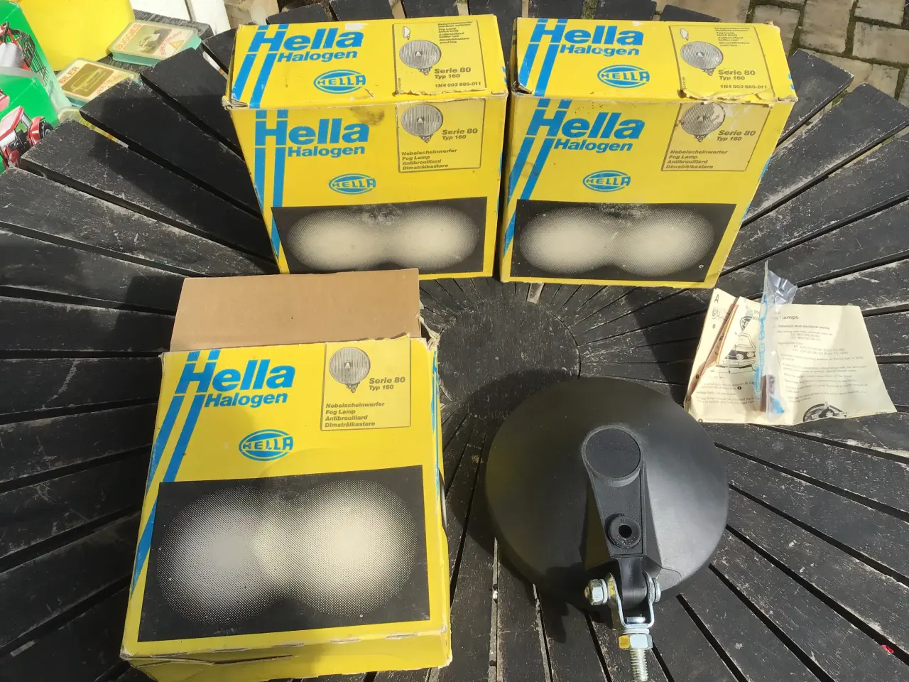 Billede 2 - Hella 160 procektør ubrugte retro