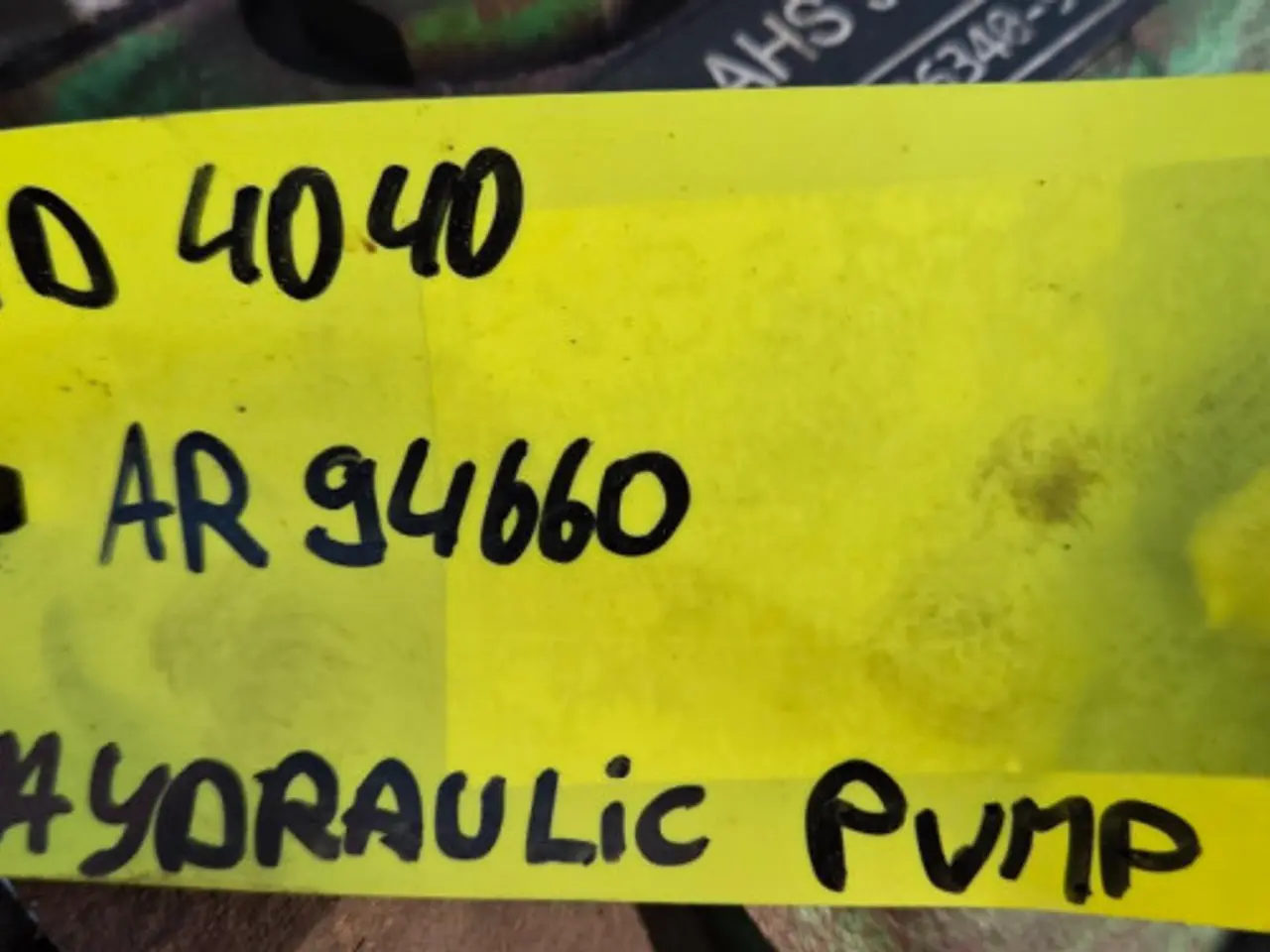 Billede 17 - John Deere 4040 Hydraulikpumpe AR94660