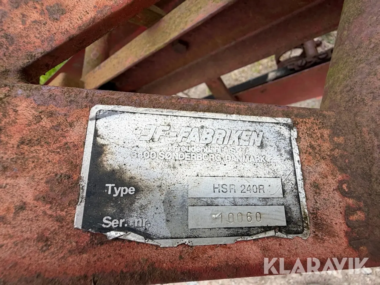 Billede 8 - PTO-drevet siderive-rive/fingerrive HSR 240 R