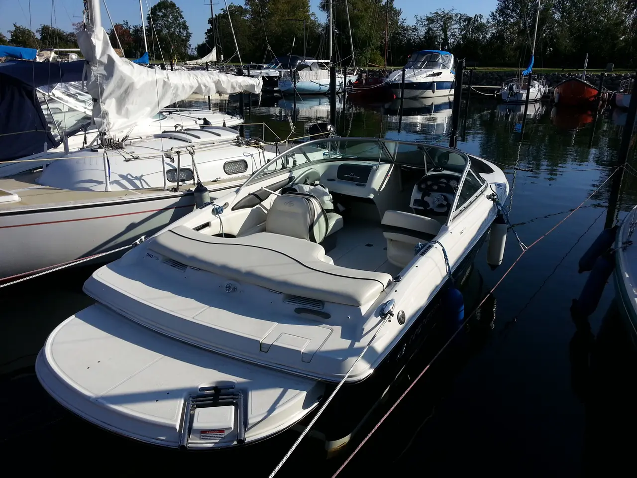 Billede 6 - Super flot Monterey 180 FS 225 HK med trailer.