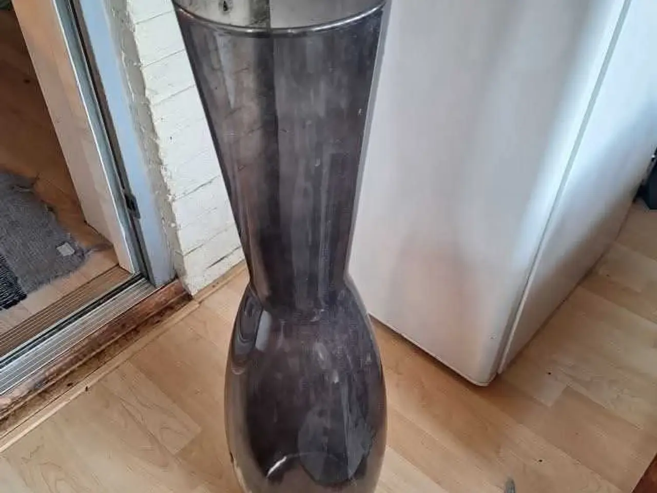 Billede 1 - Glas vase flot farve