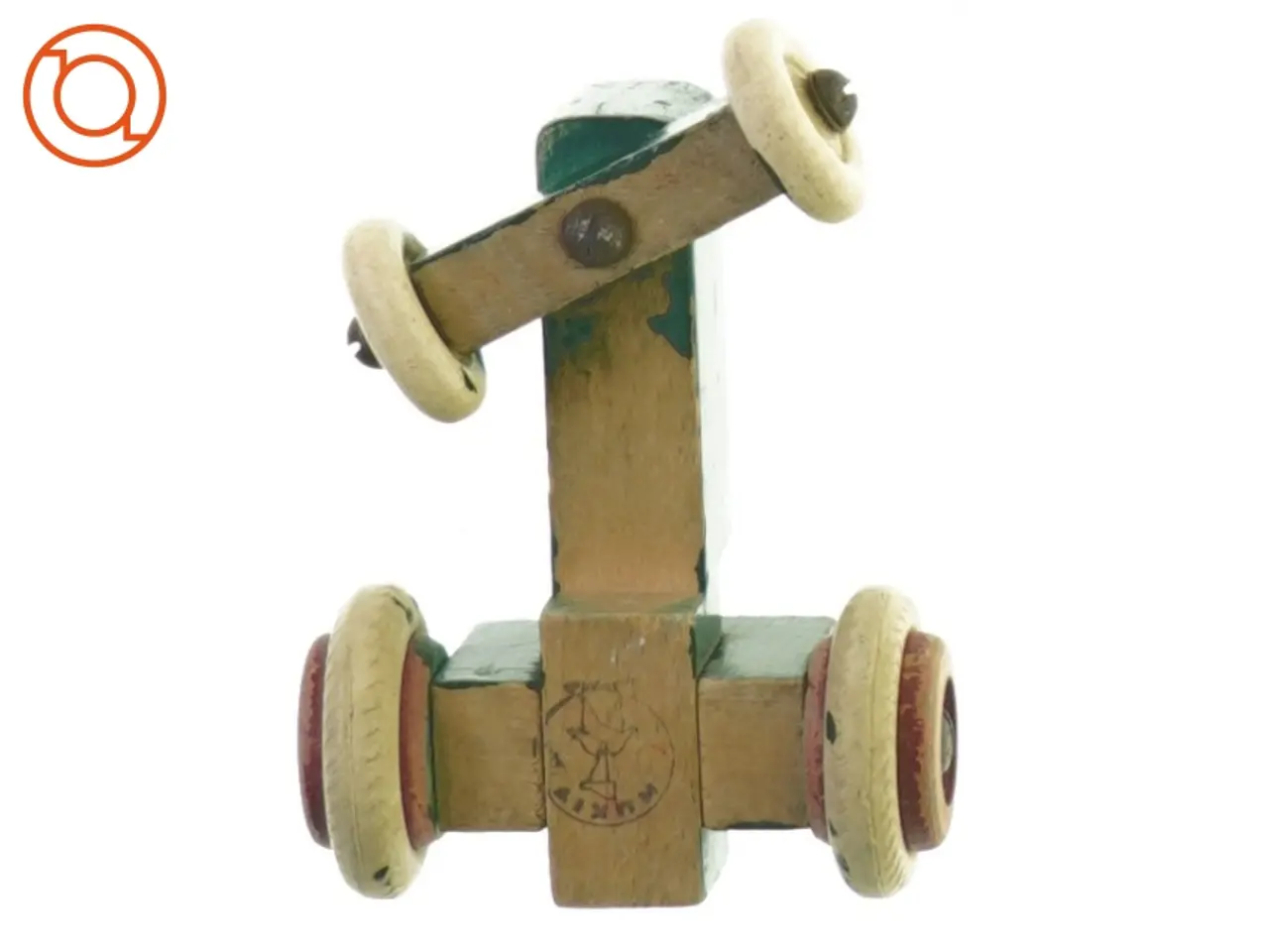 Billede 2 - HUKIT Træ Traktor bil Legetøj (str. 11 x 9 cm)