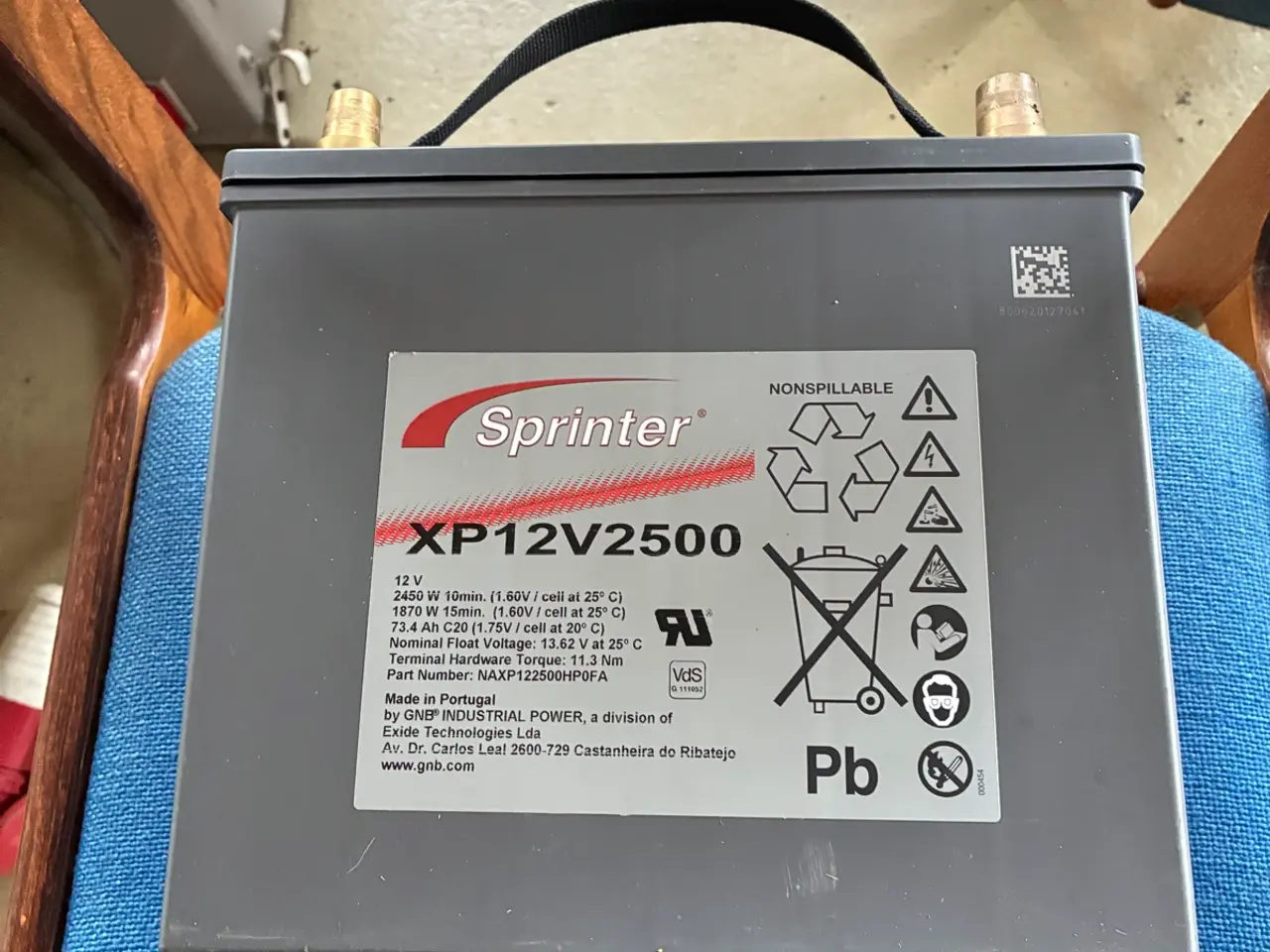 Billede 1 - Batteri god solcelle