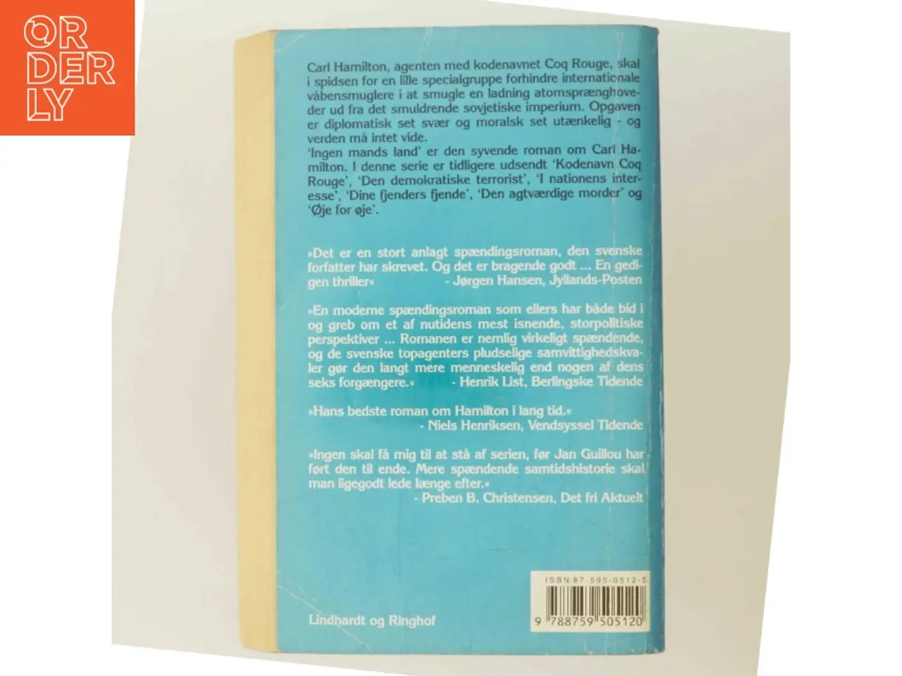 Billede 3 - Ingen mands land af Jan Guillou (Bog)