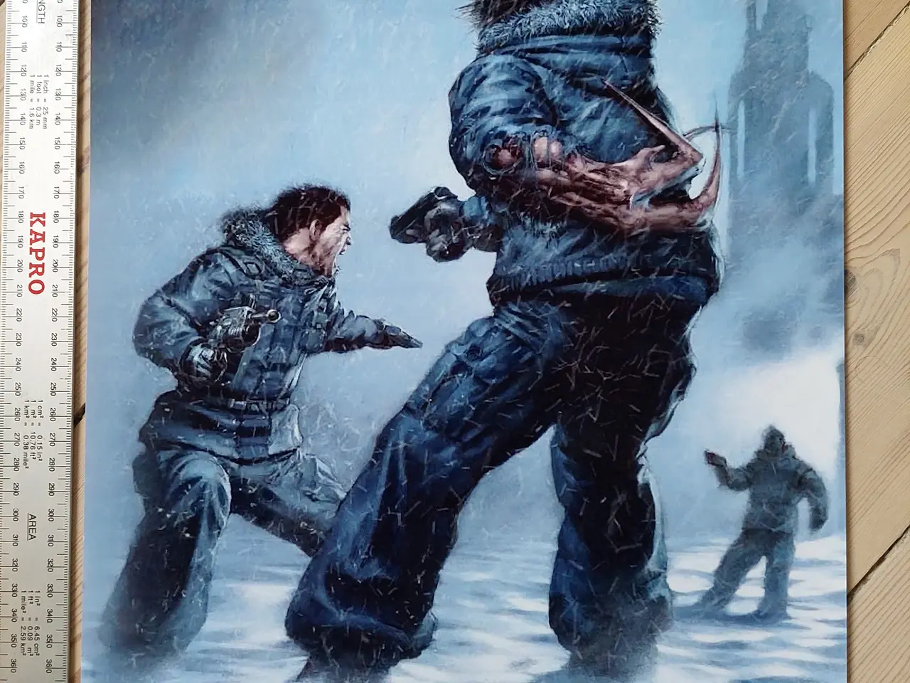 Billede 2 - Ubrugt The Thing Plakat – Sci-Fi/Horror Gaming Art
