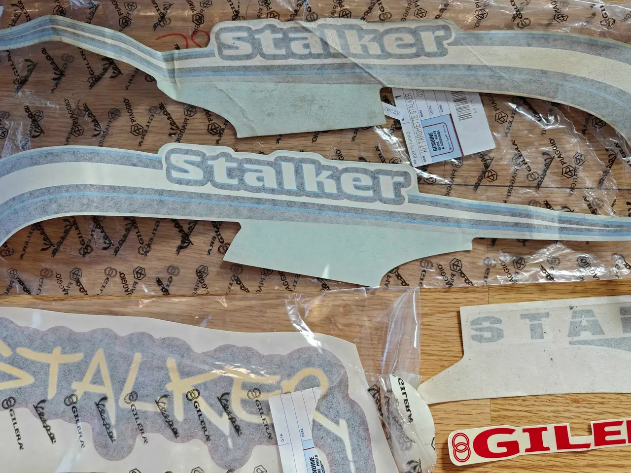 Billede 4 - Gilera Stalker. 17 Nye Originale Stafferinger