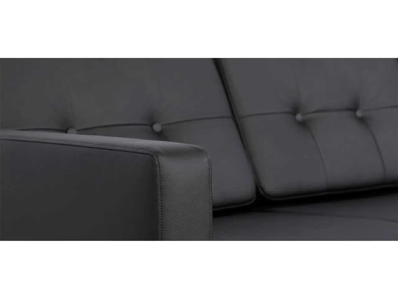 Billede 7 - Novelty ch. sofa højrevendt - Sort tekstillæder