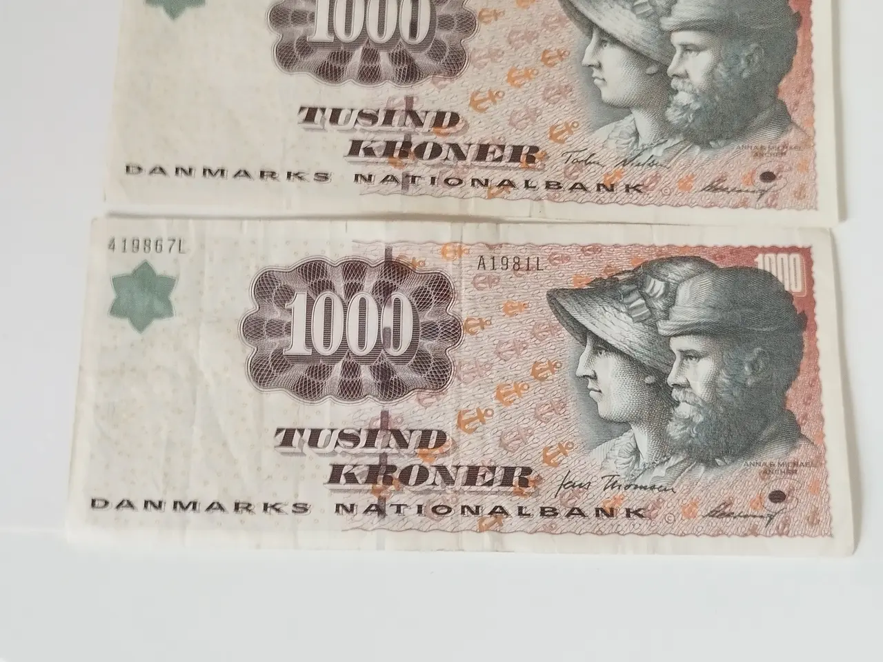 Billede 5 - 1000 Kroner. 1998. Anna og Michael Ancher 