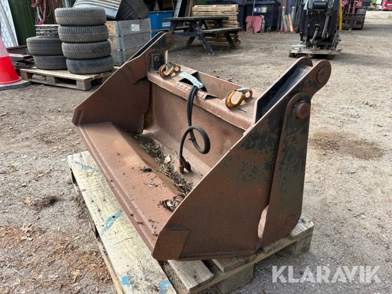 Billede 1 - 4-i-1 skovl til minilæsser med hydraulik