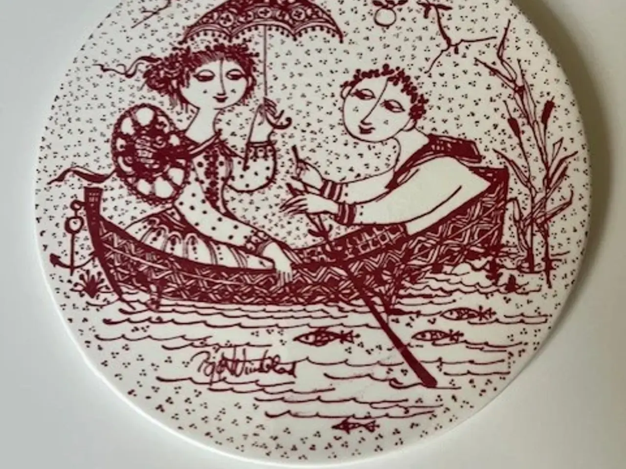 Billede 3 - Bjørn Winblad platter røde